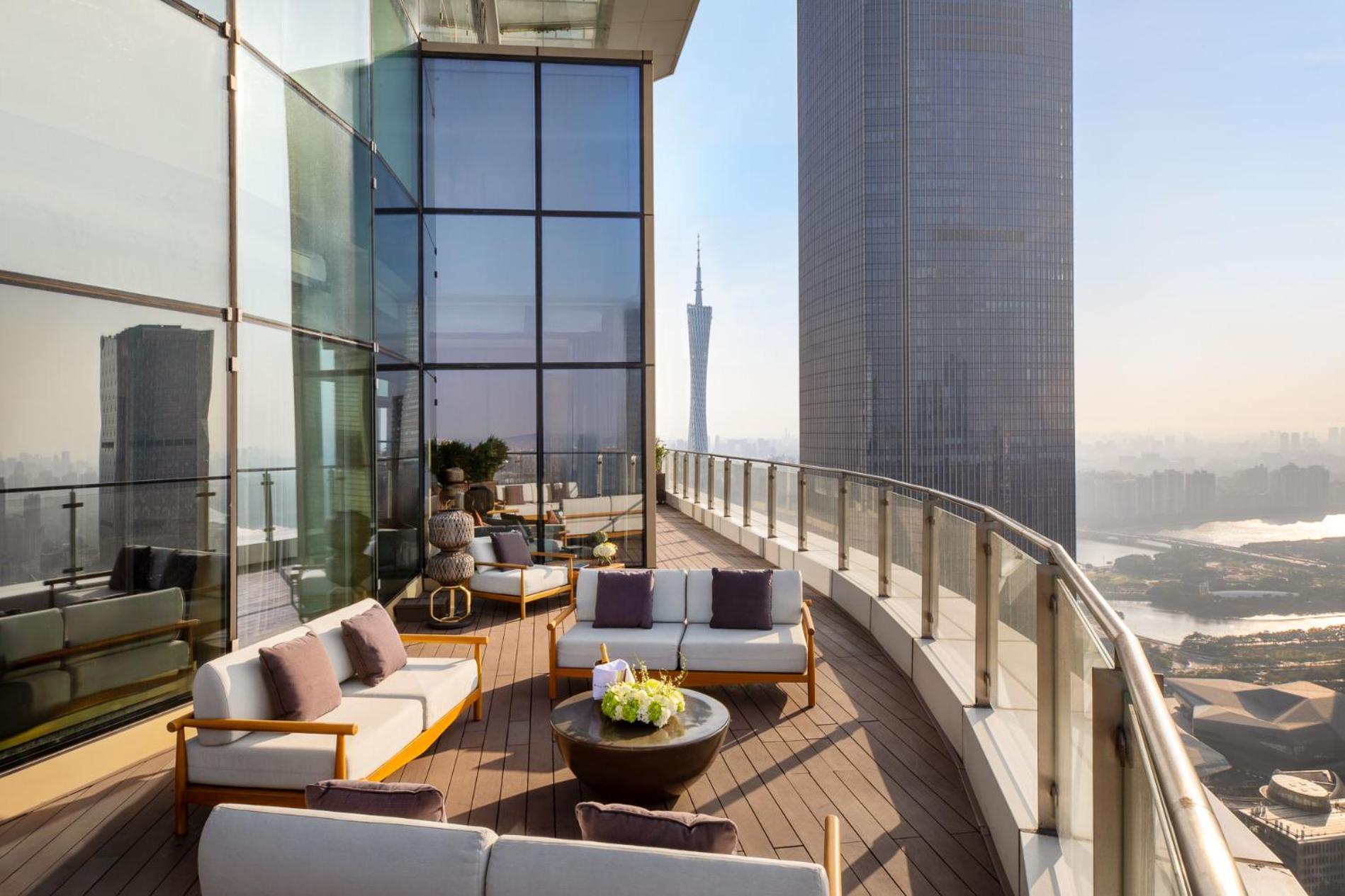 Jumeirah Guangzhou-Complimentary Shuttle Bus To Canton Fair Complex Extérieur photo