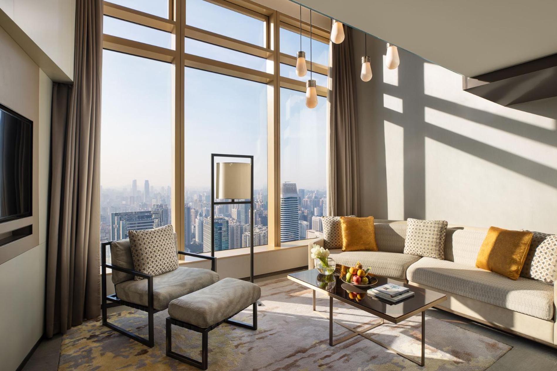 Jumeirah Guangzhou-Complimentary Shuttle Bus To Canton Fair Complex Extérieur photo