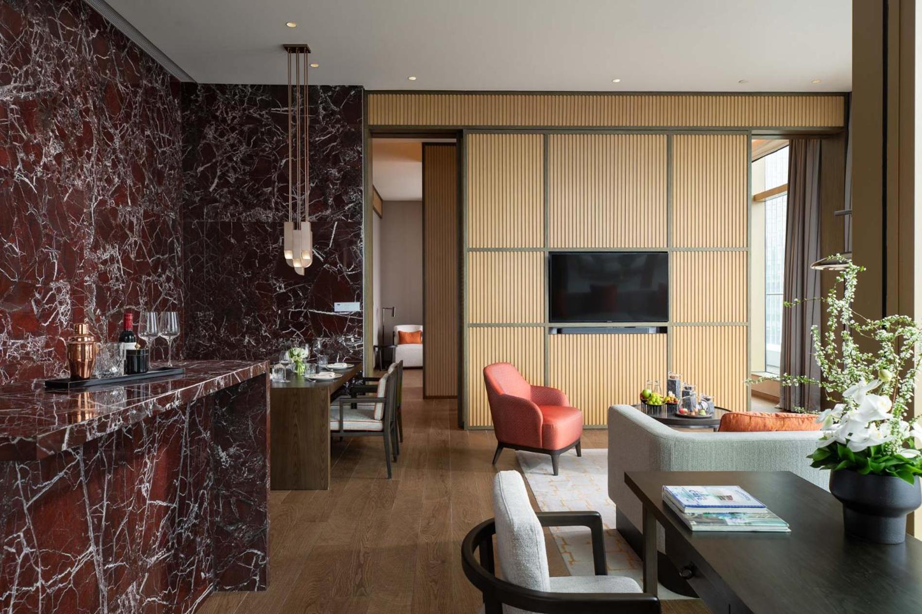 Jumeirah Guangzhou-Complimentary Shuttle Bus To Canton Fair Complex Extérieur photo