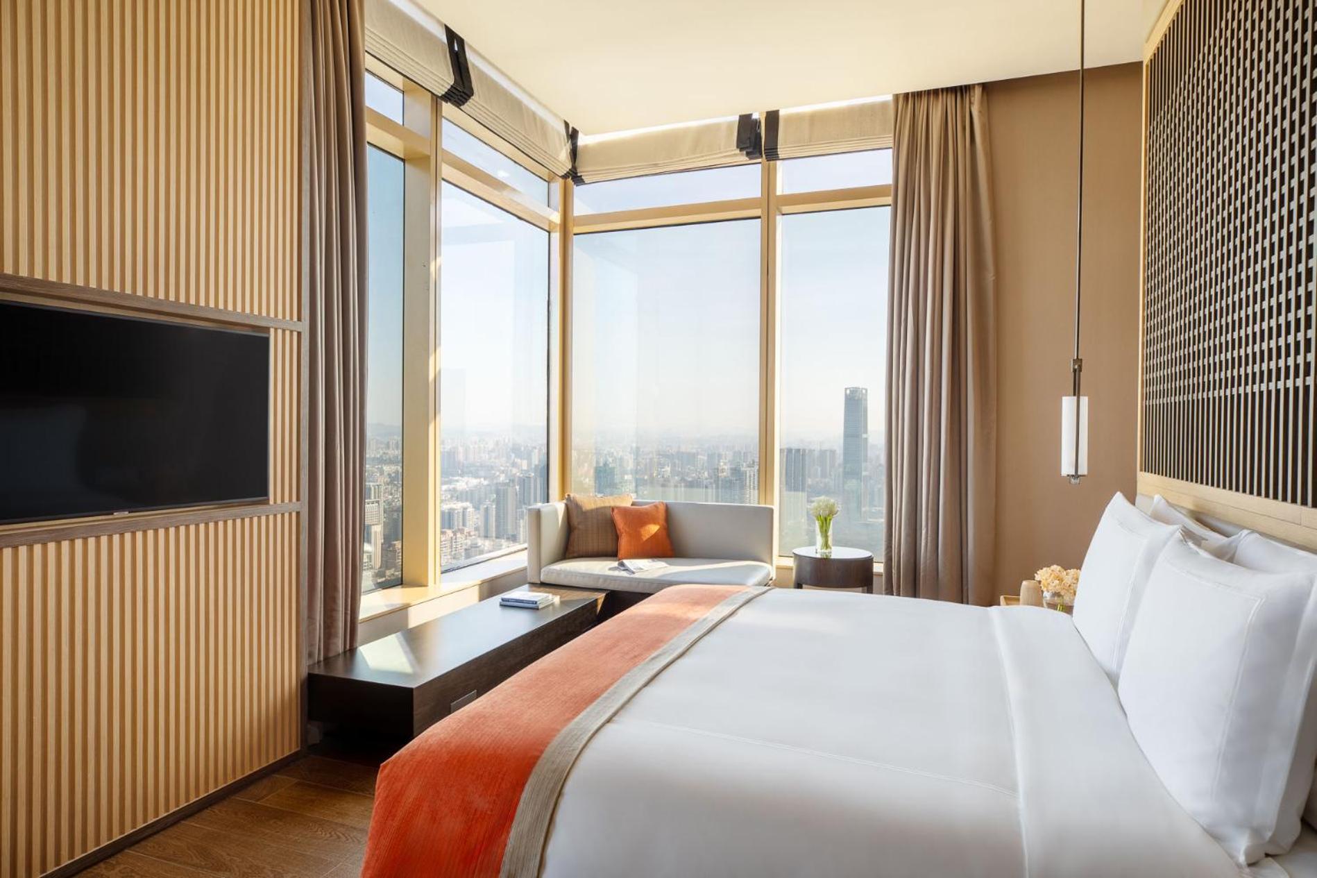 Jumeirah Guangzhou-Complimentary Shuttle Bus To Canton Fair Complex Extérieur photo
